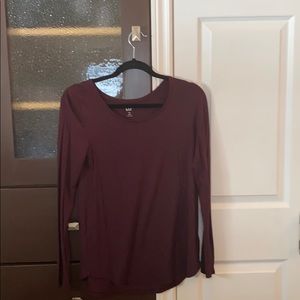 GAP plain long sleeve shirt